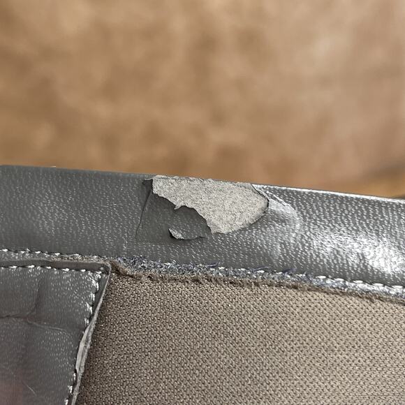 AJ Valenci Victorian Style Lace Up Heeled Boots Gray Leather Steampunk Gothic - Picture 7 of 13